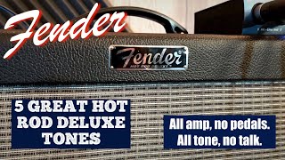 Video thumbnail for 5 Great Fender Hot Rod Deluxe Tones! by Jack Fossett