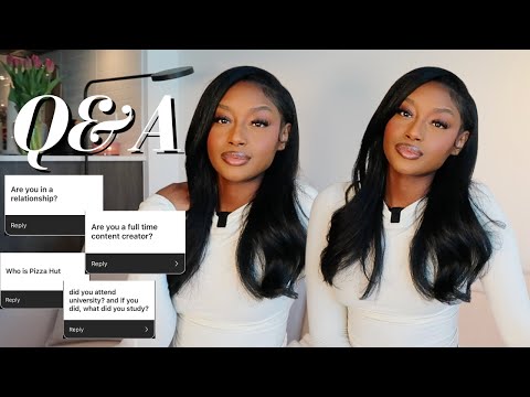 ANSWERING QUESTIONS I'VE BEEN AVOIDING...Q&A GRWM