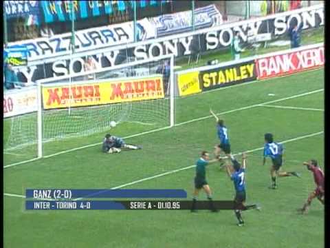 Inter 4-0 Torino - Campionato 1995/96