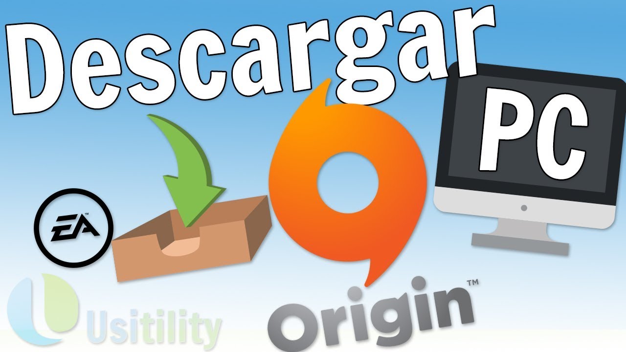 📥⚽ Cómo DESCARGAR ORIGIN para PC ▶ Instalar y crear cuenta de EA Origin en Windows 2023 Usitility1