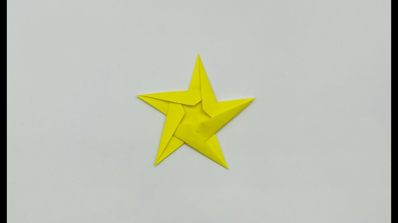 Origami Christmas Star