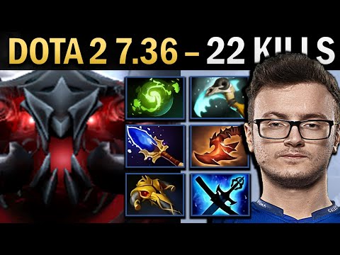 Shadow Fiend Gameplay Miracle with 22 Kills and Vyse - Ringmaster Dota 2