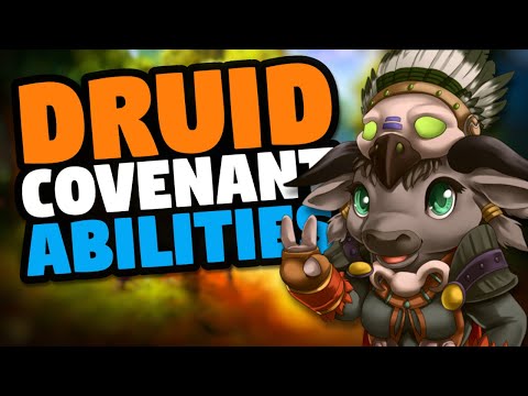 Druid Covenant Abilities, Transmog, Mounts | WoW Shadowlands Beta 9.0.2 | World of Warcraft