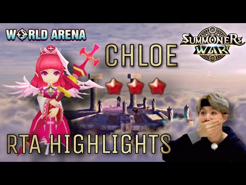 G3 play Chloe in World Arena (RTA) - Summoners War