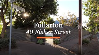 Video overview for 40 Fisher Street, Fullarton SA 5063