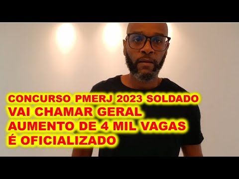 PMERJ Soldier Contest 2023: increase in vacancies to 4 thousand is official; GO CALL GENERAL!