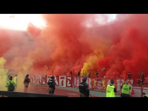 Delije na 157. vecitom derbiju: Koreografija | Crvena zvezda - Partizan 2:1