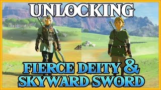 How to Get FIERCE DEITY and SKYWARD SWORD Tunics in Zelda: Breath of the Wild