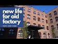 Historic factory remade into modern apartments (Troy, New York)