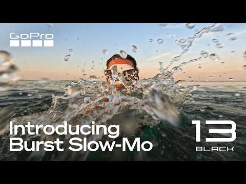 See How to Use Burst Slo-Mo for HERO13 Black