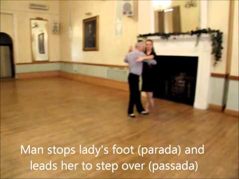 Argentine Tango Lesson 21 - Cadena + Enrosque combination