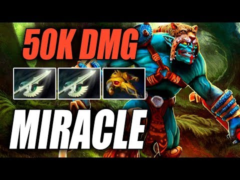 Miracle • Huskar • 50K DMG — Pro MMR