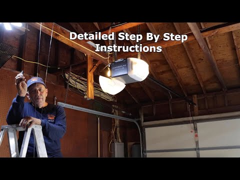 How To Install A Chamberlain Garage Door Opener