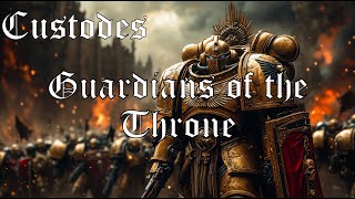 WARHAMMER 40K ROCK SONG || "Guardians of the Throne" - Custodes Song by ‪@SanguiniusSoundscapes‬