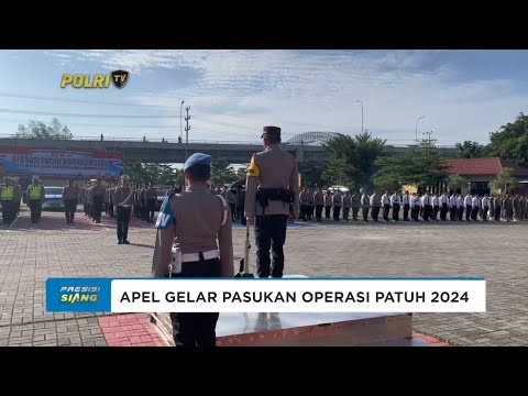 WAKAPOLRESTA SAMARINDA PIMPIN APEL GELAR PASUKAN OPERASI PATUH 2024