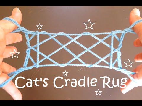 ((Medium)) Cat's Cradle Rug *Cat's Cradle/Ayatori*