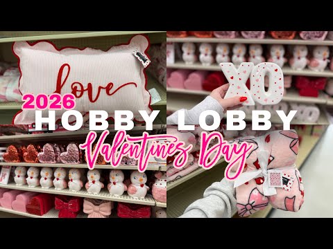 Valentinstagsdeko bei Hobby Lobby 💕 | Inspirationen für saisonale Dekorationen