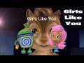 Team Umizoomi And Bubble Guppies Bot And Molly Girls Like You Chipmunk