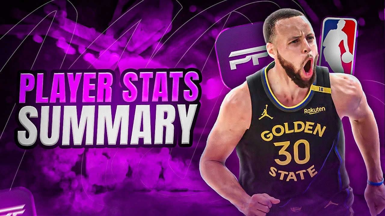 Propfinder Tutorial: NBA Player Stats Summary Cheatsheet!