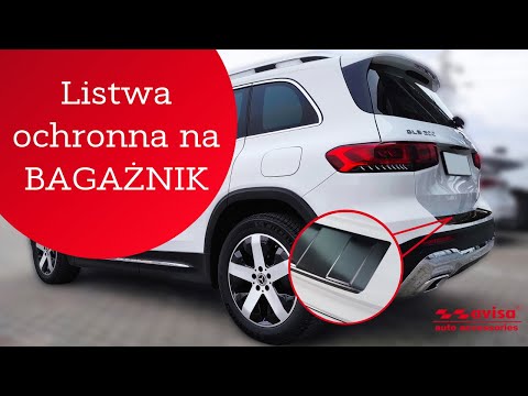 Nerez lišta hrany zadního nárazníku Škoda Octavia RS II kombi 2004-13 stříbrná broušená