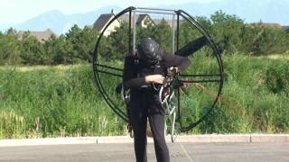 World's Easiest Powered Paragliding / Paramotor / Paraglider/ Paramotoring Equipment!! Flat Top!!!