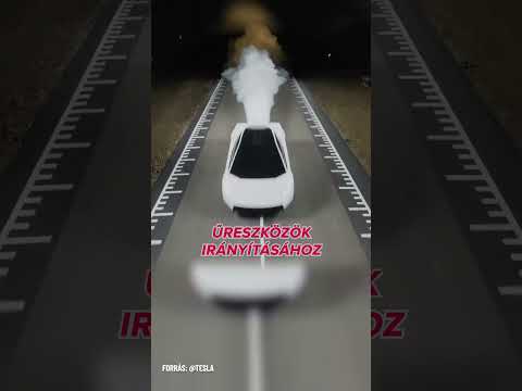 A Tesla megépítette az első repülő autót! #borsaktualis #repules #repuloauto #auto #scifi #tesla