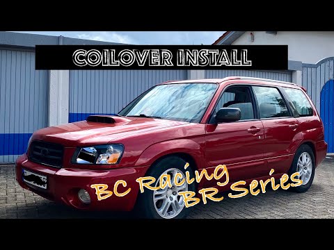 BC Racing BR Series Coilover Install, 2004 Subaru Forester XT (STI, WRX)