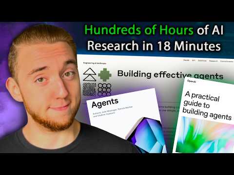 Thumbnail for Google, Anthropic, and OpenAI's Guides to AI Agents ALL in 18 Minutes