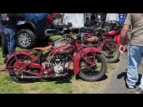 Indian 101 Scout Motorcycles. Antique Motorcycle Heaven?