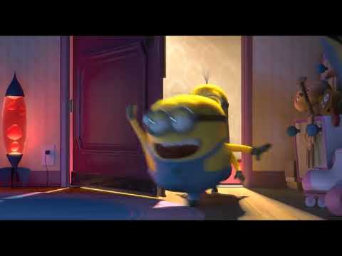 Trailer frame suggesting Gru’s spy capers that Pereira underscores with caper-score textures