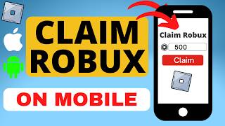 How to Claim Robux in Pls Donate on Roblox Mobile - iPhone & Android