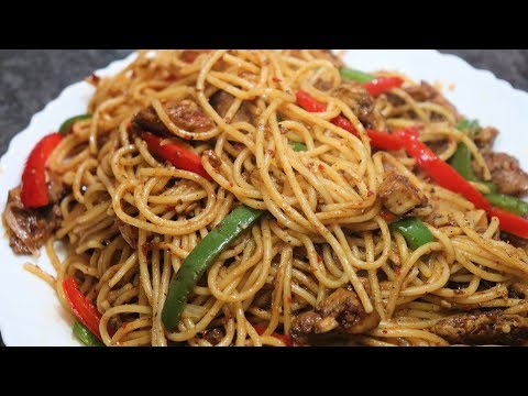 Chicken Vegetables Spaghetti | Restaurant se Ziyada Tasty | Yasmin Huma Khan