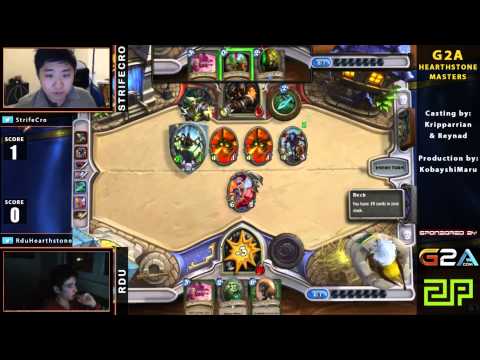 G2A Hearthstone Masters: RDU vs StrifeCro (02.12.2014)