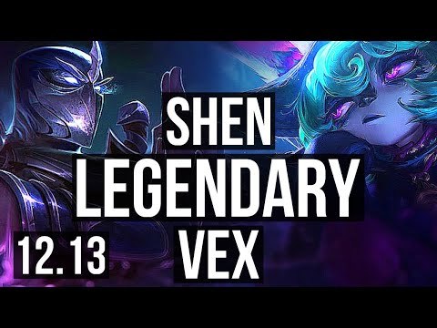 SHEN vs VEX (MID) | 8/2/15, Legendary, 400+ games | EUW Diamond | 12.13