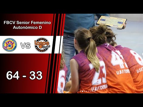 Safadi UBF Torrent - Logos Basket Sedaví | Video Resumen Baloncesto Femenino