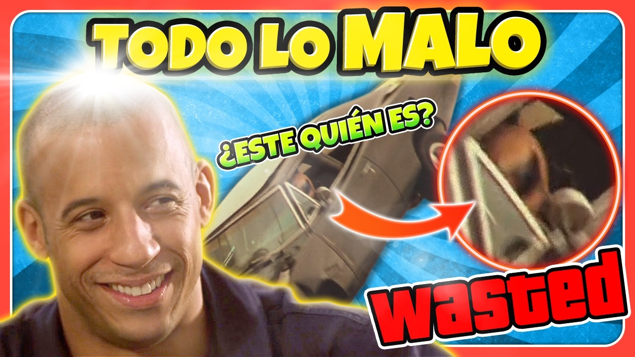 FAST & FURIOUS | ERRORES de Películas | Rápidos y Furiosos | A TODO GAS