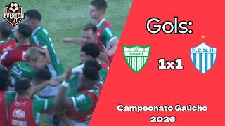 Gols: Avenida 1x1 Novo Hamburgo - Campeonato Gaúcho 2026