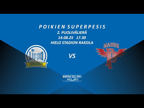 Poikien superpesis | 2. puolivälierä | Oulun Lippo Juniorit vs Manse PP