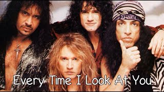 KISS - Every Time I Look At You - With Lyrics