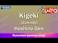 Kigeki Comedy Hoshino Gen Romaji Karaoke With Guide