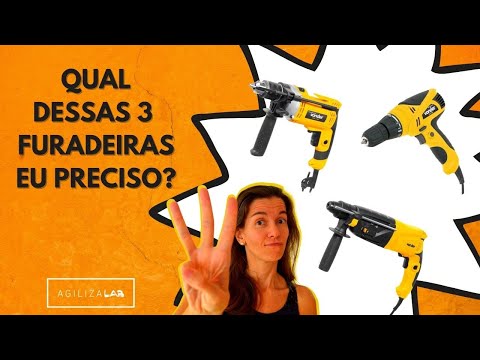 Como escolher a FURADEIRA certa pra você | Agiliza Lab - Mari Pavan