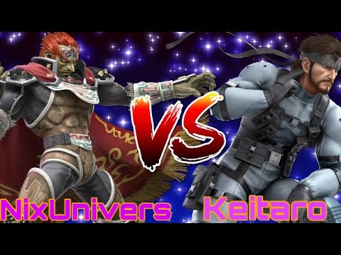 NixUnivers (Ganondorf) vs Keitaro (Snake)
