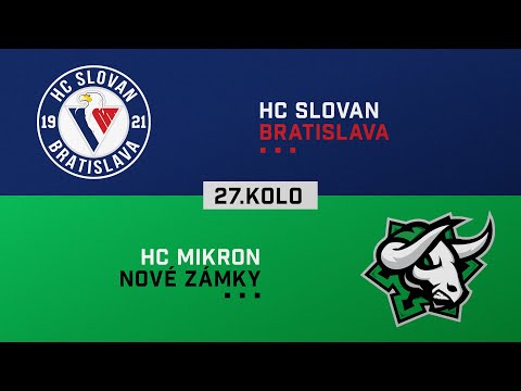 27.kolo HC Slovan Bratislava - HC Nové Zámky HIGHLIGHTS