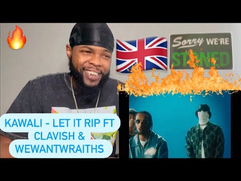 AMERICAN REACTS🔥 KAWALi - Let It Rip Remix ft. Clavish & wewantwraiths | GRM Daily