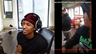 Samoan man disses Black woman, but she's half Samoan, Watch what happens