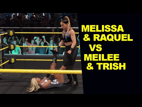 WWE 2K22 MyRise - Trish Stratus Helps Meilee Fan