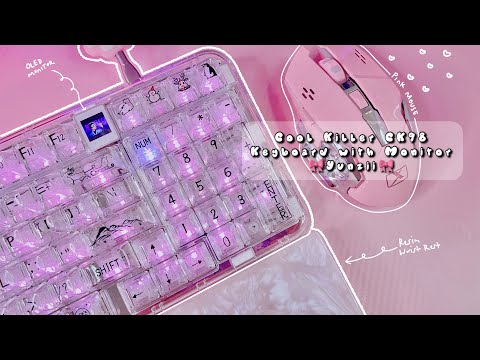 Unboxing Keyboard with Mini Display | CoolKiller CK98 | Keyboard w/ Gif So Kawaii 🎀 Yunzii🎀