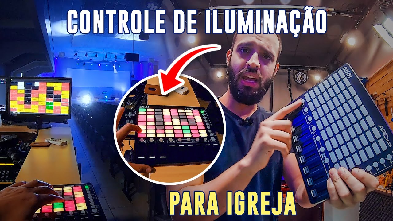 CONTROLE DE ILUMINAÇÃO PARA IGREJAS