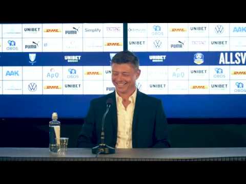Presskonferens efter MFF – Mjällby AIF