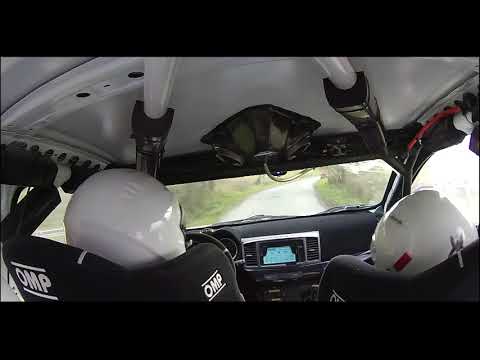 43 Rajd Cieszynska Barborka Cisownica SS4 K.Pacholec/I.Adamska